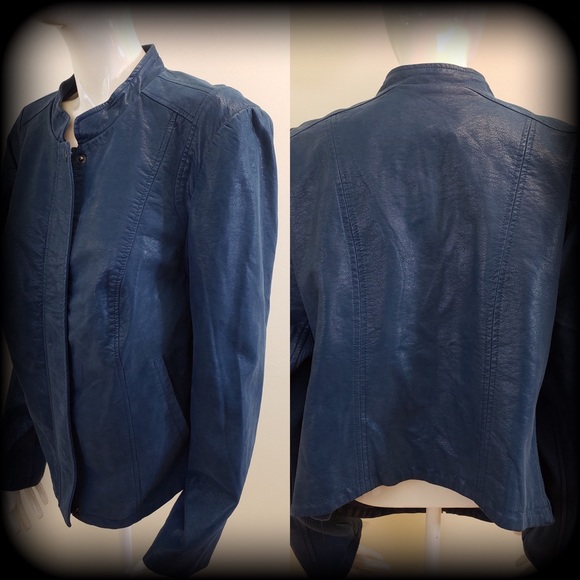 torrid Jackets & Blazers - TORRID Faux Leather Moto Jacket